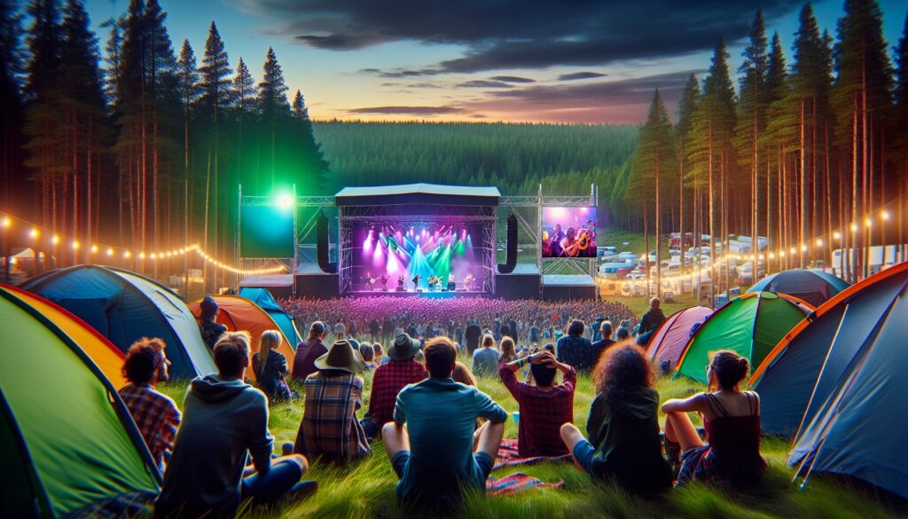 #Njut av de bästa musikfestivalerna i Sverige Medan Camping