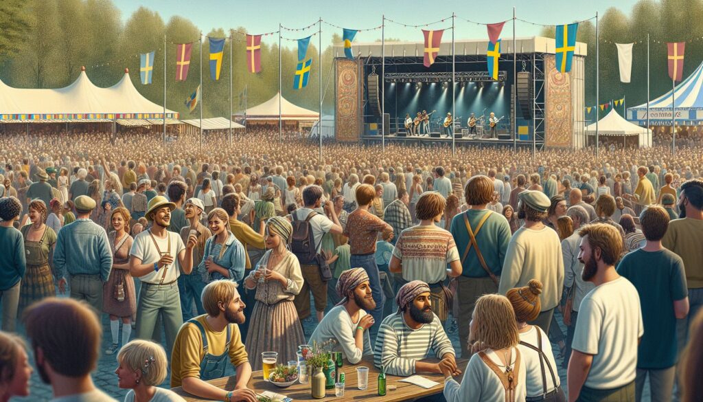 Njut av musik och gemenskap på svenska festivaler