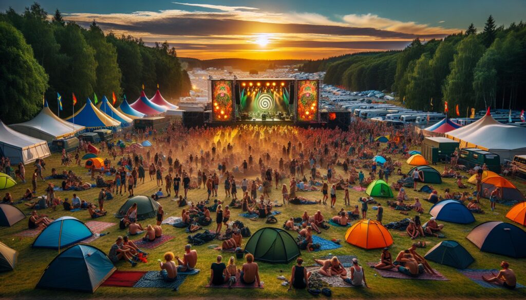 Den Svenska Festivalsommaren – Njut av Musik och Campingupplevelser