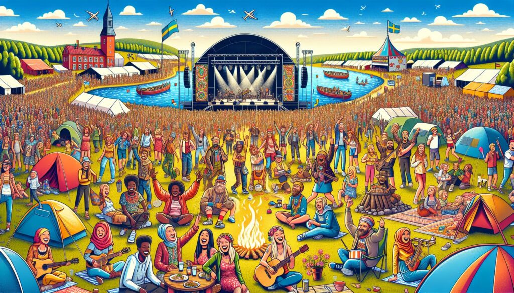 Title: Svenska festivaler – en musikalisk oas för campingentusiaster