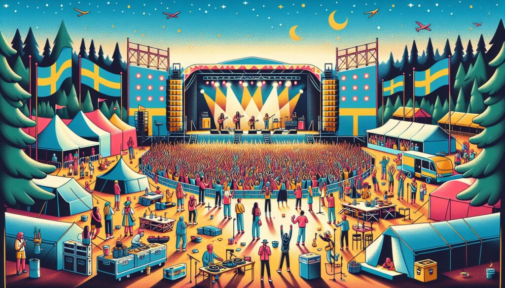 Svenska Festivaler – En Sommar Fylld av Musik, Camping och Roligheter